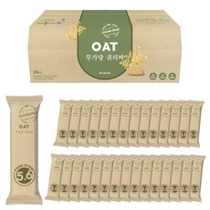 푸드스토리5.6 무가당 저당질 귀리바, 25g, 30개입