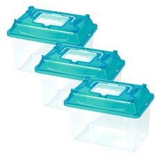 아쿠아선두 클린채집통 블루 S 180-C, 3개입