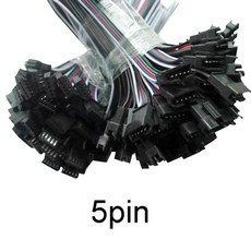 배관호스 배관튜브 배수튜브 5 쌍 100 쌍 3pin 4pin 5pin 6pin 용, 5개, 5핀