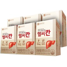 종근당건강 헬씨칸 밀크시슬 영양제, 30정, 6개
