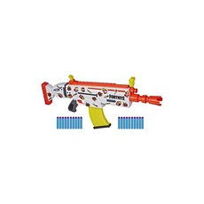 【Amazon.co.jp 한정】 너프 포트 나이트 AR-더 버거 어썰트 라이플형 복제 전동 브라스터 Fortnite 정품 E7512 공식 다트 20개 포함