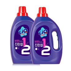애경 반만쓰는리큐 일반용 액상세제 본품, 2.7L, 2개