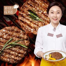 김나운 직화 떡갈비 명작 3팩(총 6장), A
