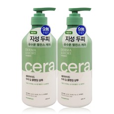 더마앤모어 세라마이드 두피딥클렌징 샴푸 600ml+600ml