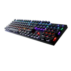 앱코 HACKER K840 조약돌 레트로 기계식키보드, 블랙, 갈축