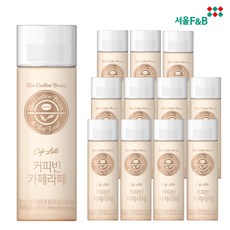 서울에프엔비 커피빈 카페라떼 1박스 250ml 12개입 편의점컵커피페트