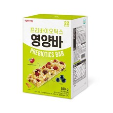 엄마사랑 프리바이오틱스 영양바, 25g, 22개