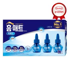 헨켈 모기약 홈매트/홈키파 리퀴드 블루 리필 3개입, 6.홈키파 수성에어졸 500ml 3개