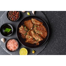 등대 한돈 1등급 갈비 국내산 양념돼지갈비, 1kg