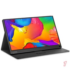휴대용 확장모니터 초박형 13.3 인치 1080p/터치 옵션 usb c HDMI 호환 ips 화면 휴대용 게임 모니터 스위, 03 AP156 1080P_04 EU plug