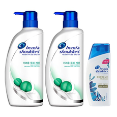 헤드앤숄더 가려운 두피케어 샴푸 세트 850ml 2p + 80ml, 1세트