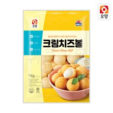 [퀴클리몰] 사조오양 크림 치즈볼 1kg, 1000g, 1개