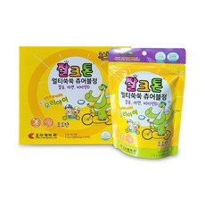 조아제약 잘크톤 멀티쑥쑥 츄어블정 유아비타민 포도맛 파우치형, 1개, 150정