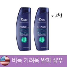 헤드앤숄더 클리니컬 스트랭스 비듬 가려움 완화 샴푸 400ml x 2병 head & shoulders clinical shampoo