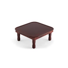 남원목기 춘향골 사각 타원상 450 x 450 x 220 mm, 체리 + 갈색