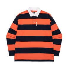 코닥반팔티 UQJ K1323LTS81ORG 코닥어패럴 에센셜 스트라이프 폴로티셔츠 ORANGE