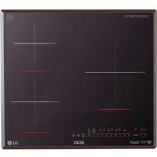 LG전자 DIOS 인덕션 전기레인지 빌트인 3구, 방문설치, BEI3MQT