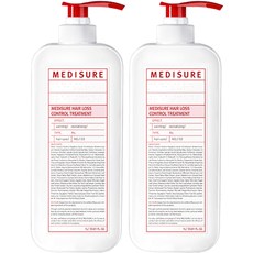 메디슈어 탈모증상완화 트리트먼트, 2개, 1L