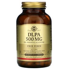 Solgar DLPA 프리폼 500mg 100 베지 캡