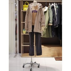 [AK PLAZA] [시에로] 아웃포켓 야상형 오버핏 패딩 점퍼 (SI4JPF1