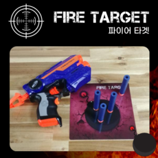 너프건 과녁 파이어타겟. 사격 양궁 다트 주사위 과녁, 너프 흡착 다트 총알, NERF 엘리트 30 흡착다트 리필, 30개/팩