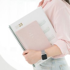 바이풀디자인 생각보관함 먼슬리 매니저 2023, 오가닉 코튼