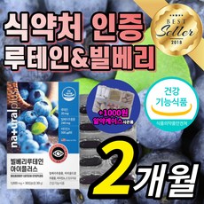 빌베리 루테인 비타민 A E 토코페롤 안토시아닌 루데인 루테닌 누테인 류테인 눈 노화 노안 관리 부모님 직장인 건강 영양제 홈쇼핑 식약처 인증 식약청 인정 베타카로틴 40대 50대
