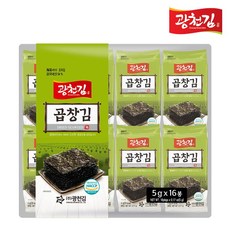 [광천김] 본사직송 곱창 도시락김 (5gX32봉), 상세 설명 참조