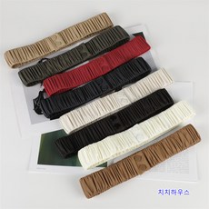 여성 와이드 리본 패딩 벨트 두꺼운 밴딩 패딩 벨트 허리밴딩 벨티드 패 GT 00 Zuhty 증정
