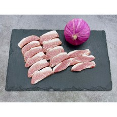 [한끼상품] 1kg 원육/ 작업 등심덧살 칠레산 가브리살 돼지가브리살 돼지등심덧살, 원물 돈가브리살1Kg(칠레산)