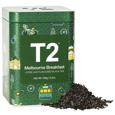 T2 Tea T125AI115 멜버른 브렉퍼스트 홍차 잎차 홍차 틴케이스 99.2g (3.5온스) 가성비 추천 미국직구
