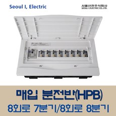 서울산전 산업용 매입 분전반 8회로7분기/8분기, 41578_주택용분전반-8회로8분기