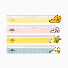 카카오프렌즈 15cm자 1개_방안자_직자_카카오프렌즈학용품, 라이언