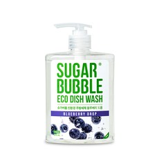 슈가버블 친환경 주방세제 블루베리 드롭, 470ml, 1개