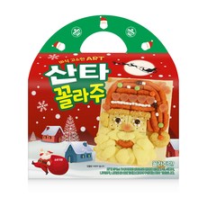 크라운해태 키즈뮤지엄 과자집만들기 크리스마스 산타꼴라주