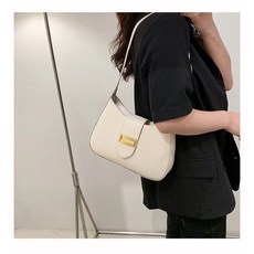 Chephie 여름 대용량 숄더 가방 스퀘어백 여성숄더백