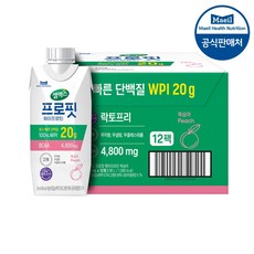셀렉스 [매일유업 공식] 스포츠 웨이프로틴 복숭아맛 드링크 2박스(330ml*24팩), 없음