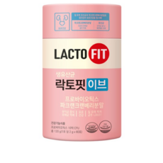 락토핏 이브 유산균 60p, 120g, 1개