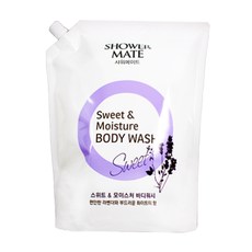 샤워메이트 스윗&모이스춰 바디워시 2000ml, 1개