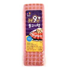 목우촌 주부9단 불고기햄 300gx2개 무료배송/국내산 돼지고기 간편식 김밥 볶음밥 오므라이스 구이 볶음 월남쌈 부대찌개 혼밥 도시락 반찬, 2개