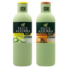 펠체아주라 유기농 바이오 바디워시 500ml 2종 1개입 이탈리아 직수입, 아르간&허니