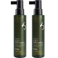CH6 스칼프 싹 세럼 탈모완화기능성 헤어토닉, 140ml, 2개
