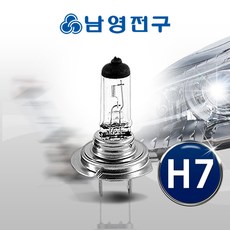 남영 이글아이 할로겐 전조등 H7 12V 55W 자동차전구, 1개