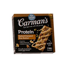 칼만스 솔티드카라멜 앤 견과류버터 프로틴바, 40g, 5개