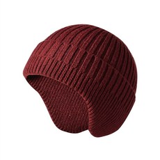 겨울용 귀마개 모자 남성용 방풍 이어 플랩 여성용 비니 해골 야외 니트 유니섹스 보닛, [01] adult(56-58cm), [02] 2