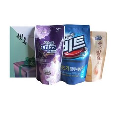 3종 세제 세트 센스있는 명절 선물 실속 있는 세제 추석 선물 셋트 단체 회사 직장 직장인 세트 1 만원 이하 미만, 1세트