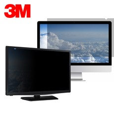 3M 정품 17~24인치 모니터 보안필름 정보 보호 프라이버시 필름 액정 화면 블루라이트 차단 보안기, 1장, PF 19.0 (377X302)