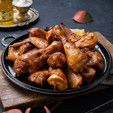[헐크치킨] 에어프라이어에 구워먹는 오븐구이 치킨 / 신선 국내산 냉장닭 / 70호 신선닭 1~3마리, 두마리