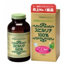 일본해양심층수 스피루리나 100% 대용량 2200정 x 2병 세트 약 4개월분 일본 스피루리나 판매량 NO.1