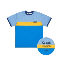 코닥어패럴 컬러킨즈 메쉬 반팔티셔츠 BLUE K2223LRS52BLU